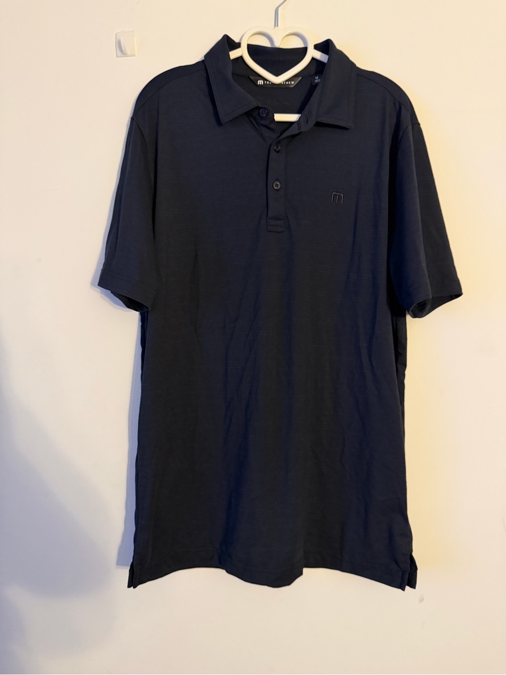 Travis Mathew Men's Navy Short-Sleeve Polo